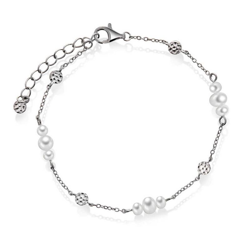 Fairy armbånd i sølv med perler