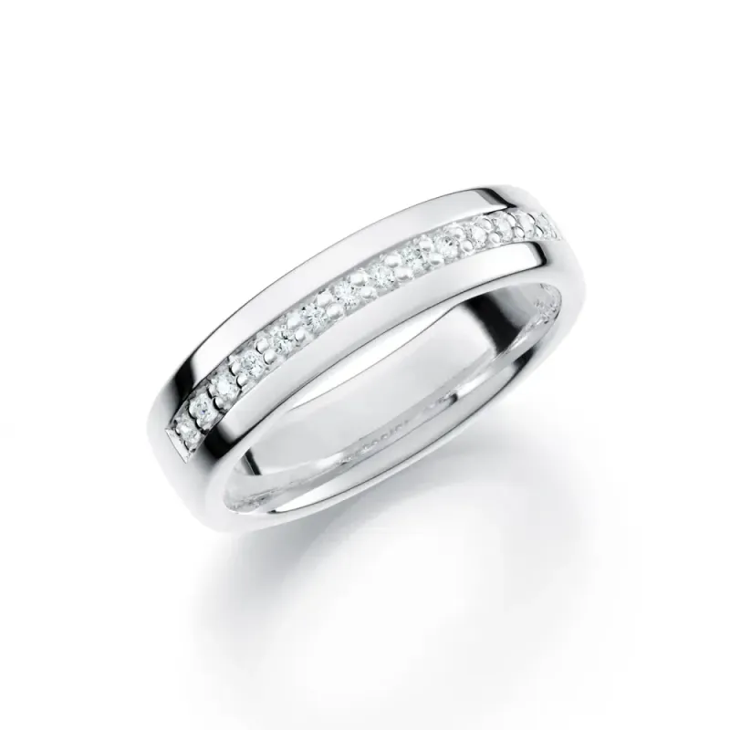 GD250H5 - Hv.gull giftering m/dia 0,14 ct WSI