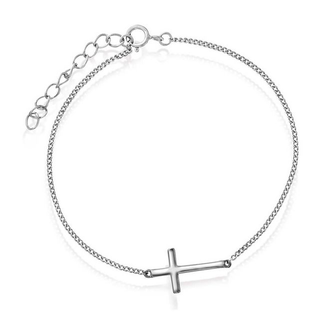Hovedbilde Armbånd i sølv kors